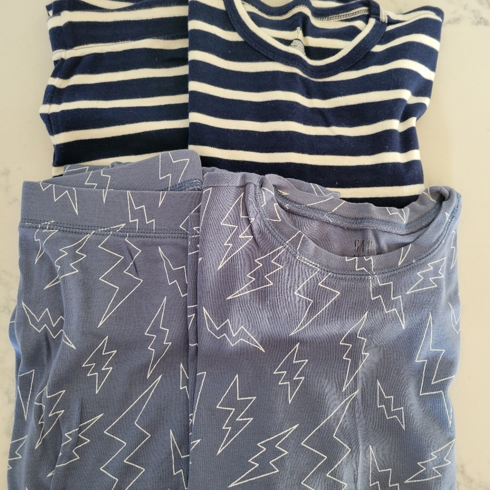 2 Sets of GAP kids pajamas Size 12
